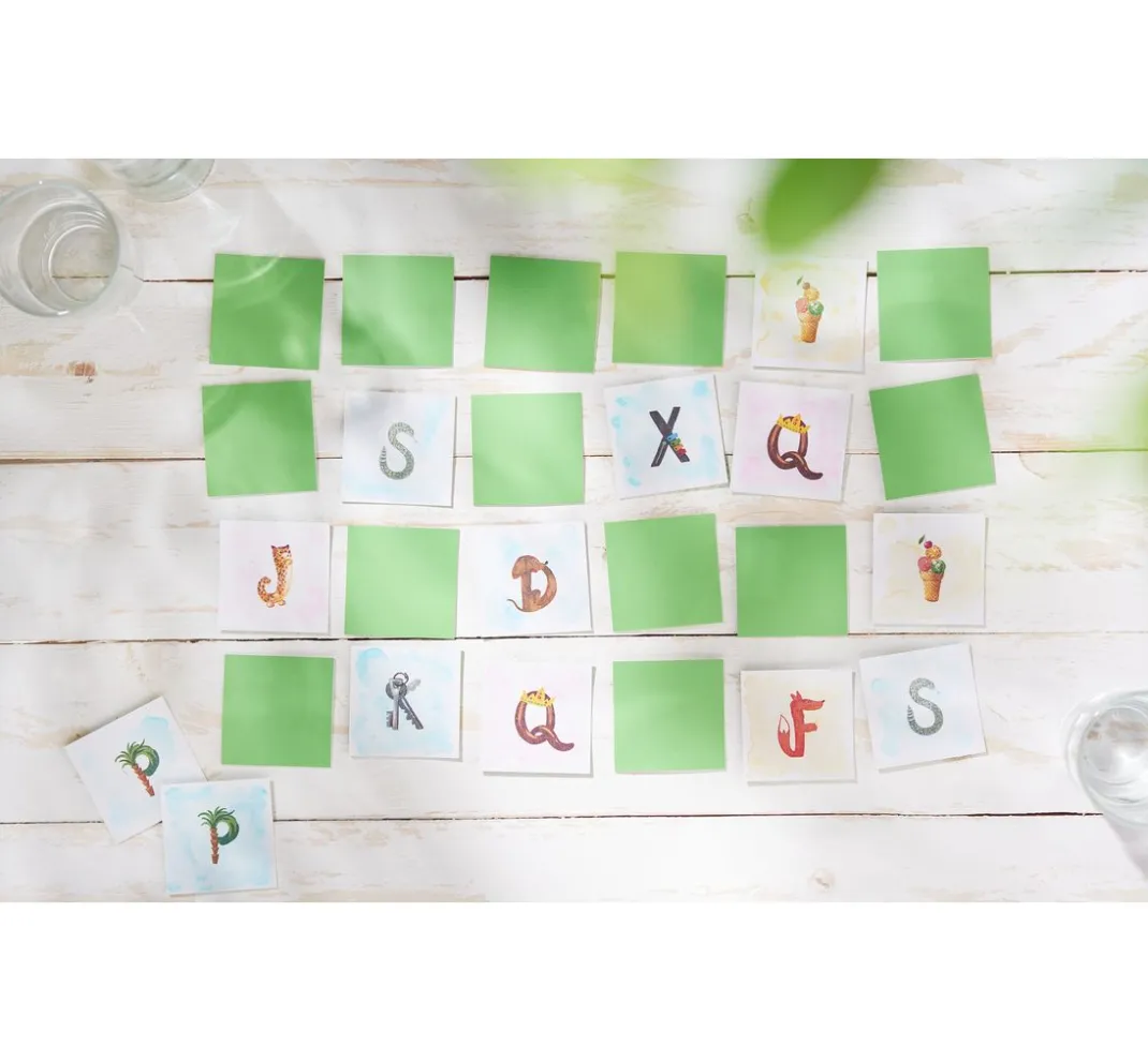 Kinder VBS XXL Weitere Geschenkideen Für Kinder|Papier>VBS Blanko Legekarten, 60 Stück