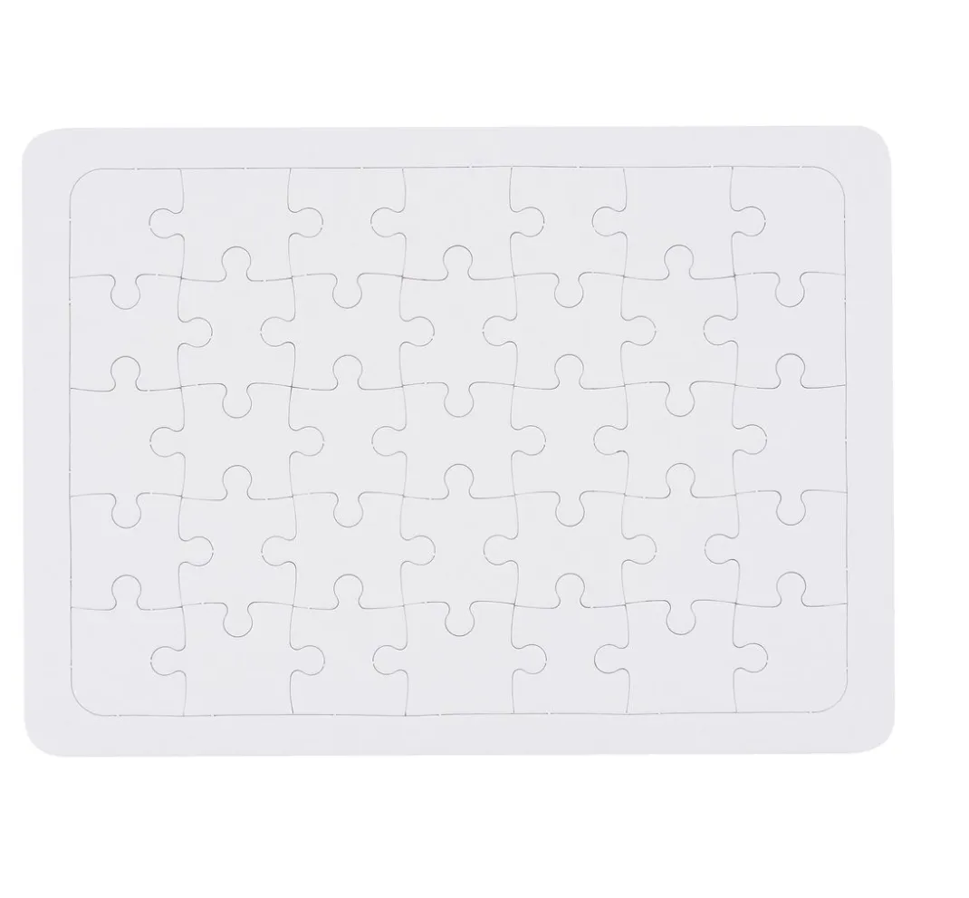 Kinder VBS Weitere Geschenkideen Für Kinder|Papier>Blanko-Puzzle, 35 Teile