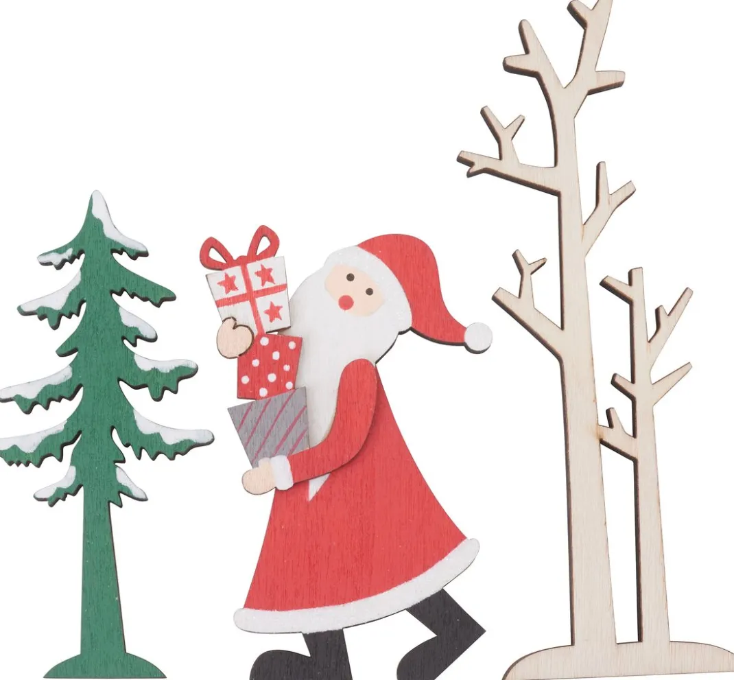 VBS Dekofiguren & -Objekte>Bäume und Santa "Snuggles"