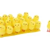 Kinder VBS Chenilledraht|Dekofiguren & -Objekte>Chenille Küken "Höhe 4 cm", 18 Stück