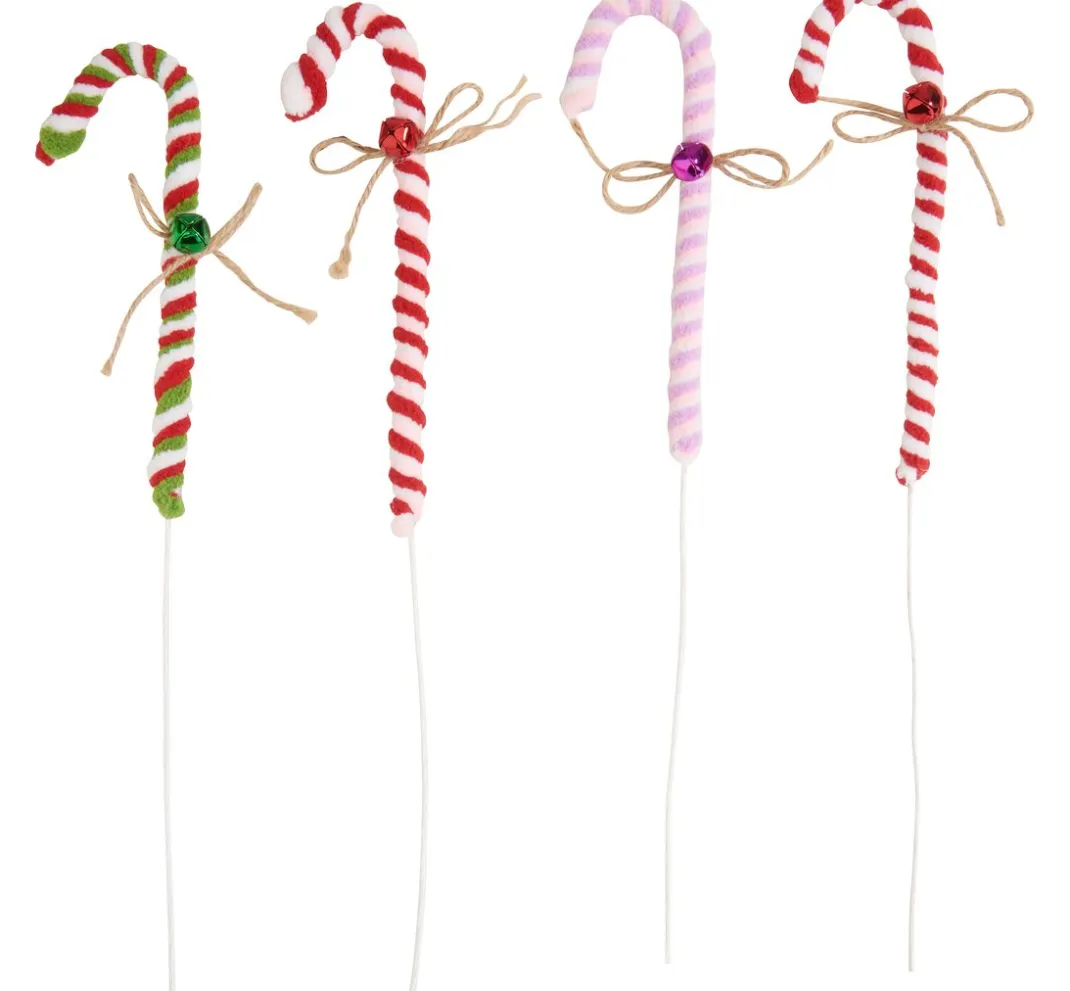 VBS Dekofiguren & -Objekte>Chenille-Zuckerstangen, 4er Set