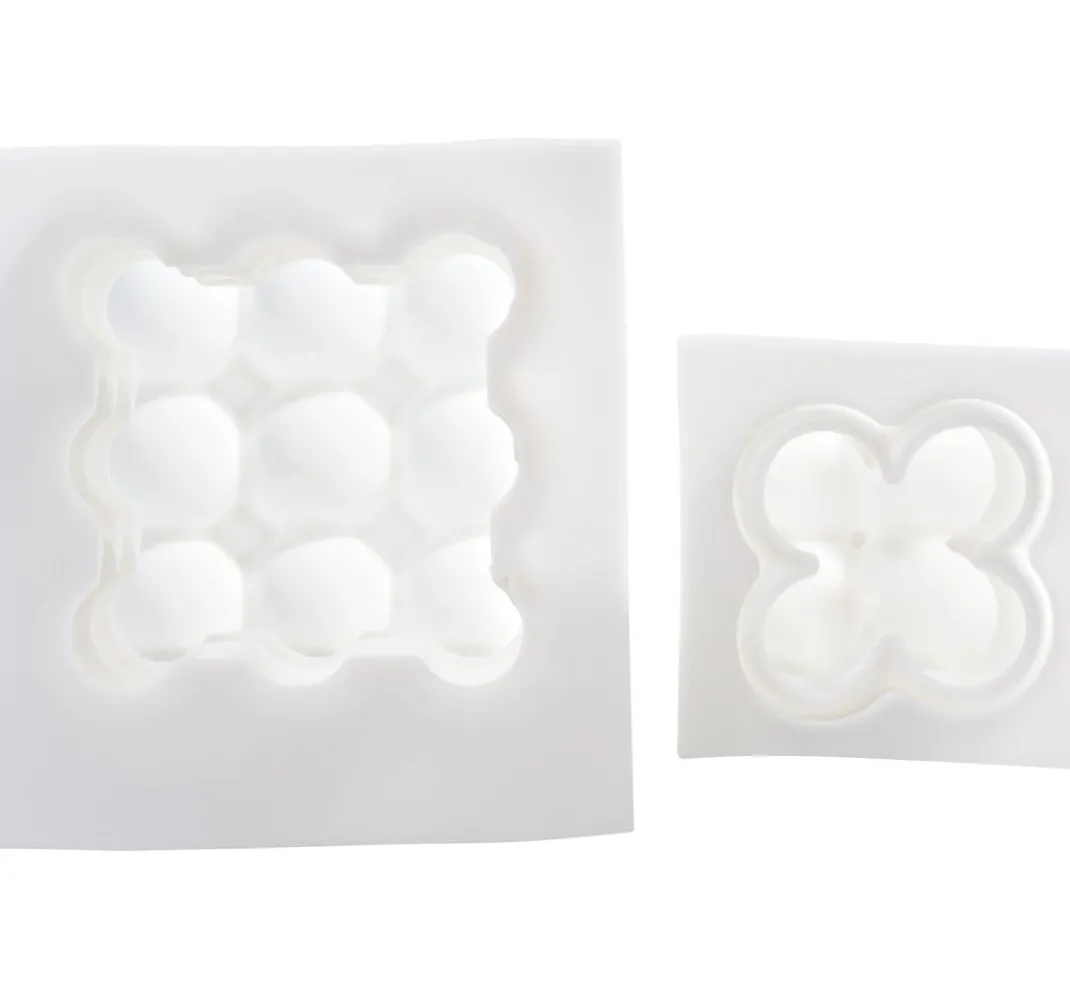 VBS Kerzen Gestalten|Gießformen>3D Silikon Kerzengießform "Bubble"