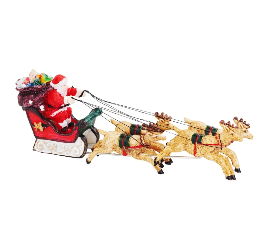 VBS Dekofiguren & -Objekte>Deko-Figur "Weihnachtsmann on Tour"
