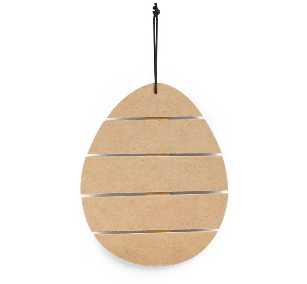 VBS Brandmalerei|Holz, Mdf & Pappmaché>Deko-Schild "Ei"