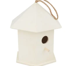 VBS Serviettentechnik|Decoupage>Deko-Vogelhaus, 6-eckig