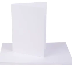 VBS Kartengestaltung|Karten & Umschläge>Doppelkarten "Weiß", Hochformat