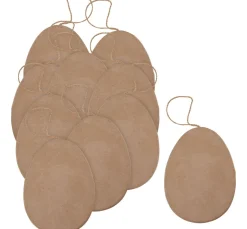 Kinder VBS Holz|Serviettentechnik>Ei-Anhänger, flach