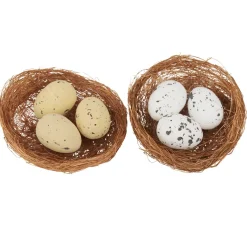 VBS Miniaturen|Dekofiguren & -Objekte>Eier "Sumy" im Nest