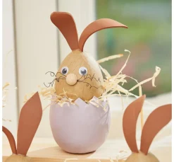 Kinder VBS Holz|Decoupage>Eierschalen, 5 Stück, Ø 6 cm