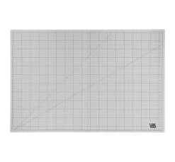 VBS Schneidematten & Unterlagen|Bastel - & Schneideunterlagen>Faltbare Schneidematte "Cool Grey"