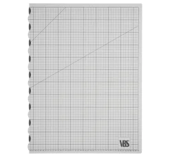 VBS Schneidematten & Unterlagen|Bastel - & Schneideunterlagen>Faltbare Schneidematte "Cool Grey"