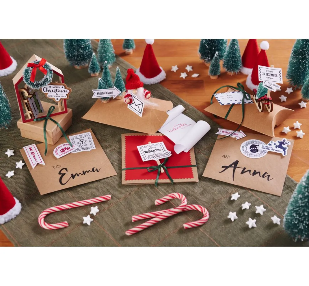 VBS Schachteln & Boxen|Schachteln>Faltschachtel "Geschenkbox", 25 Stück
