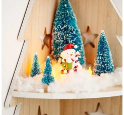 VBS Miniaturen|Dekofiguren & -Objekte>Figuren "Snowman & Santa"