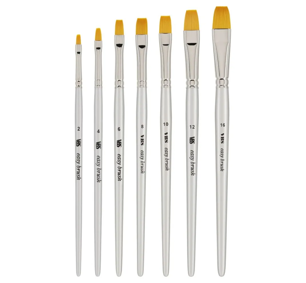 VBS Pinsel|Pinsel, Schwämme & Spachtel>Flachpinsel "Easy-Brush"