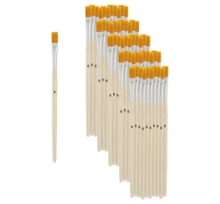 Kinder VBS XXL Pinsel|Pinsel>VBS Flachpinsel Synthetikhaar "Größe 6", 50 Stück
