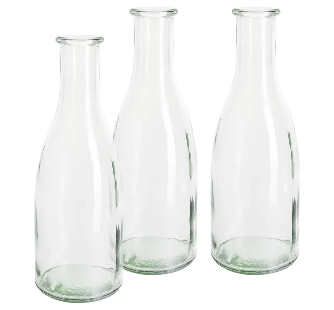 VBS Glas- & Porzellanmalerei|Glasgravur>Flaschenvasen, 3er-Set