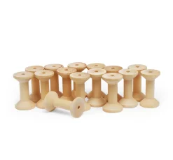 VBS XXL Weiteres Nähzubehör|Holz, Mdf & Pappmaché>VBS Garnrollen "Ø 3,5 cm", 15 Stück