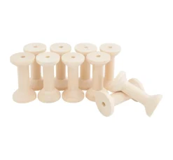 VBS XXL Weiteres Nähzubehör|Holz, Mdf & Pappmaché>VBS Garnrollen "Ø 4,5 cm", 10 Stück