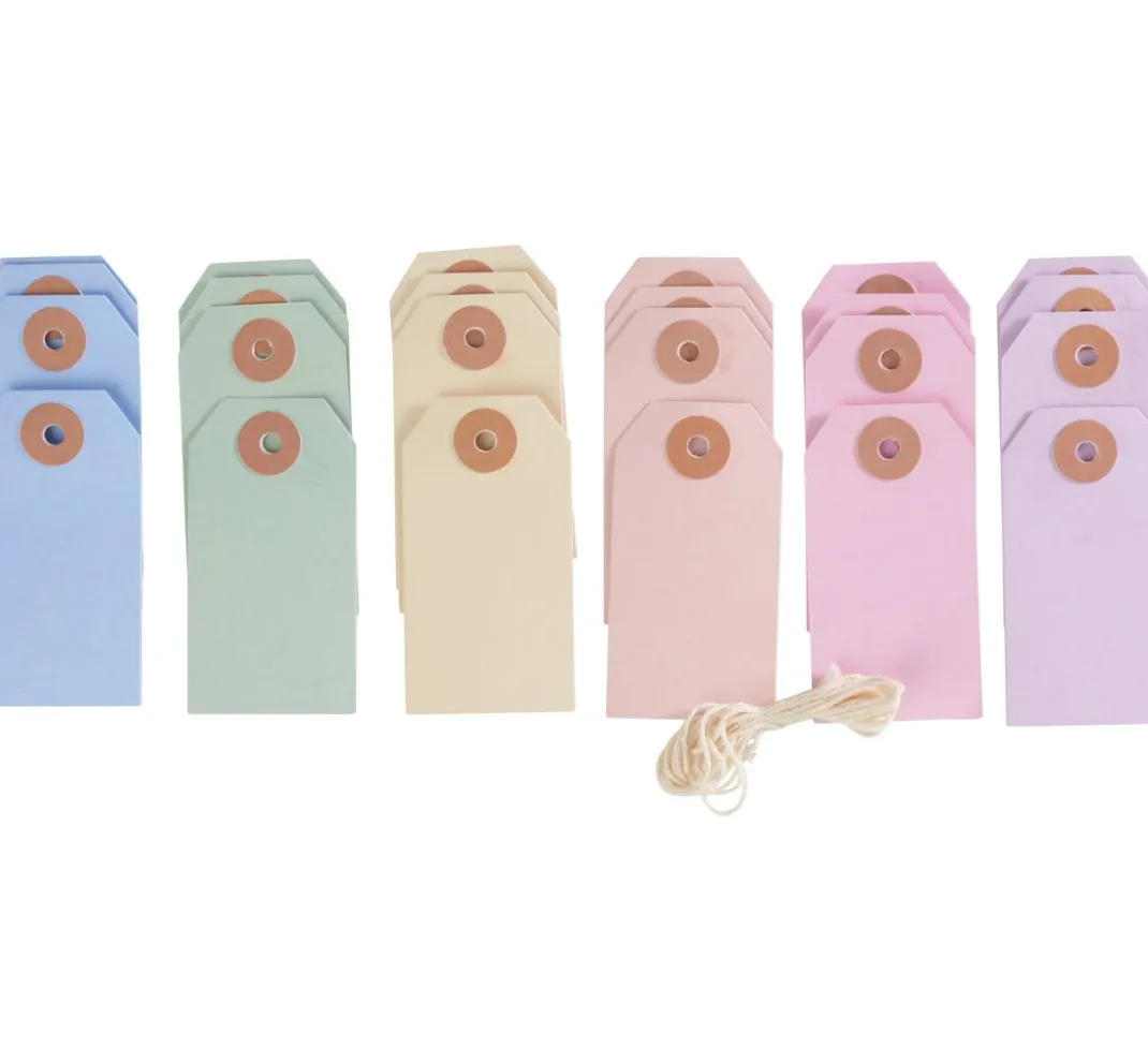 VBS Tüten & Anhänger|Tüten & Anhänger>Geschenkanhänger-Set "Pastell"