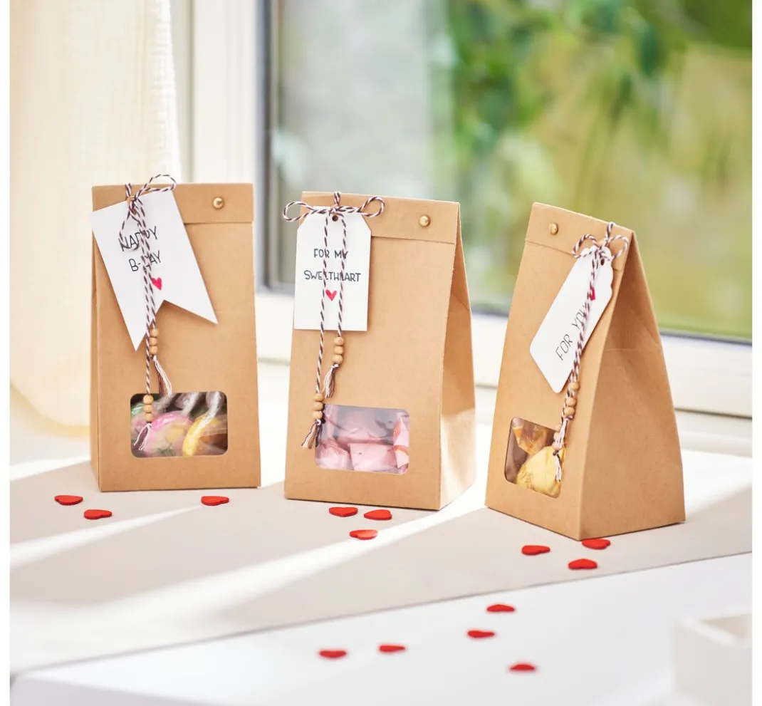 VBS Schachteln & Boxen|Tüten & Anhänger>Geschenkbox mit Sichtfenster