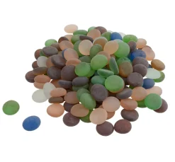 VBS XXL Mosaik Basteln>VBS Glas-Muggelsteine "Bunt Opak", 1 kg, Ø 1,8 cm