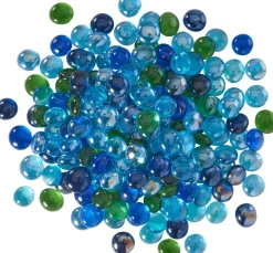 VBS XXL Mosaik Basteln>VBS Glas-Muggelsteine "Bunt", 1 kg