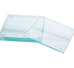 VBS Glasgravur|Glas- & Porzellanmalerei>Glasuntersetzer, 4 Stück