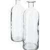 VBS Glas- & Porzellanmalerei|Glasgravur>Glasvasen "Bottle", 2 Stück