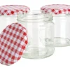VBS Glas & Porzellan|Mosaik Basteln>Gläser mit Schraubdeckel "Rund", 170 ml