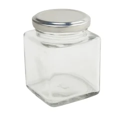 VBS XXL Glasgravur|Glas- & Porzellanmalerei>VBS Gläser mit Schraubdeckel "Eckig", 12 Stück