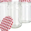 VBS Glas & Porzellan>Gläser mit Schraubdeckel "Rund", 270 ml