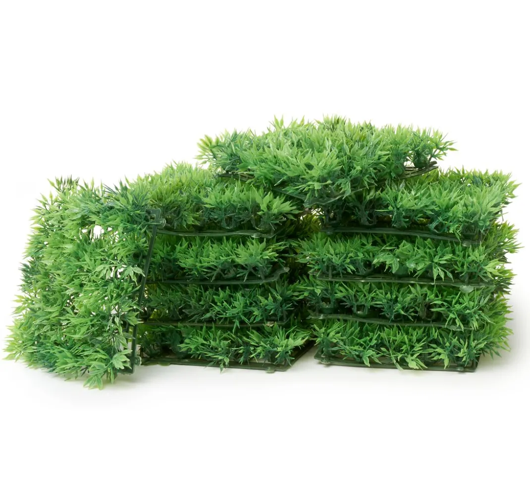 VBS XXL Gräser & Beeren>VBS Grasmatten "13 x 13 cm", 10 Stück