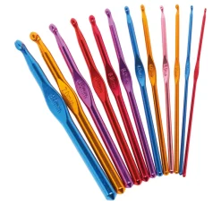 VBS Häkeln|Häkelnadeln>Häkelnadel "2 mm - 8 mm", 12er-Set