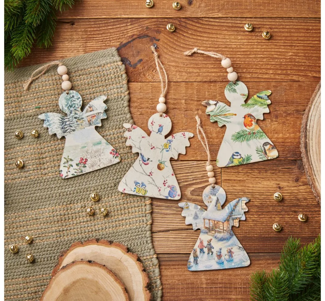 VBS Serviettentechnik|Decoupage>Holz-Anhänger