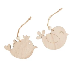 VBS Anhänger|Holz, Mdf & Pappmaché>Holz-Anhänger "Vögel"
