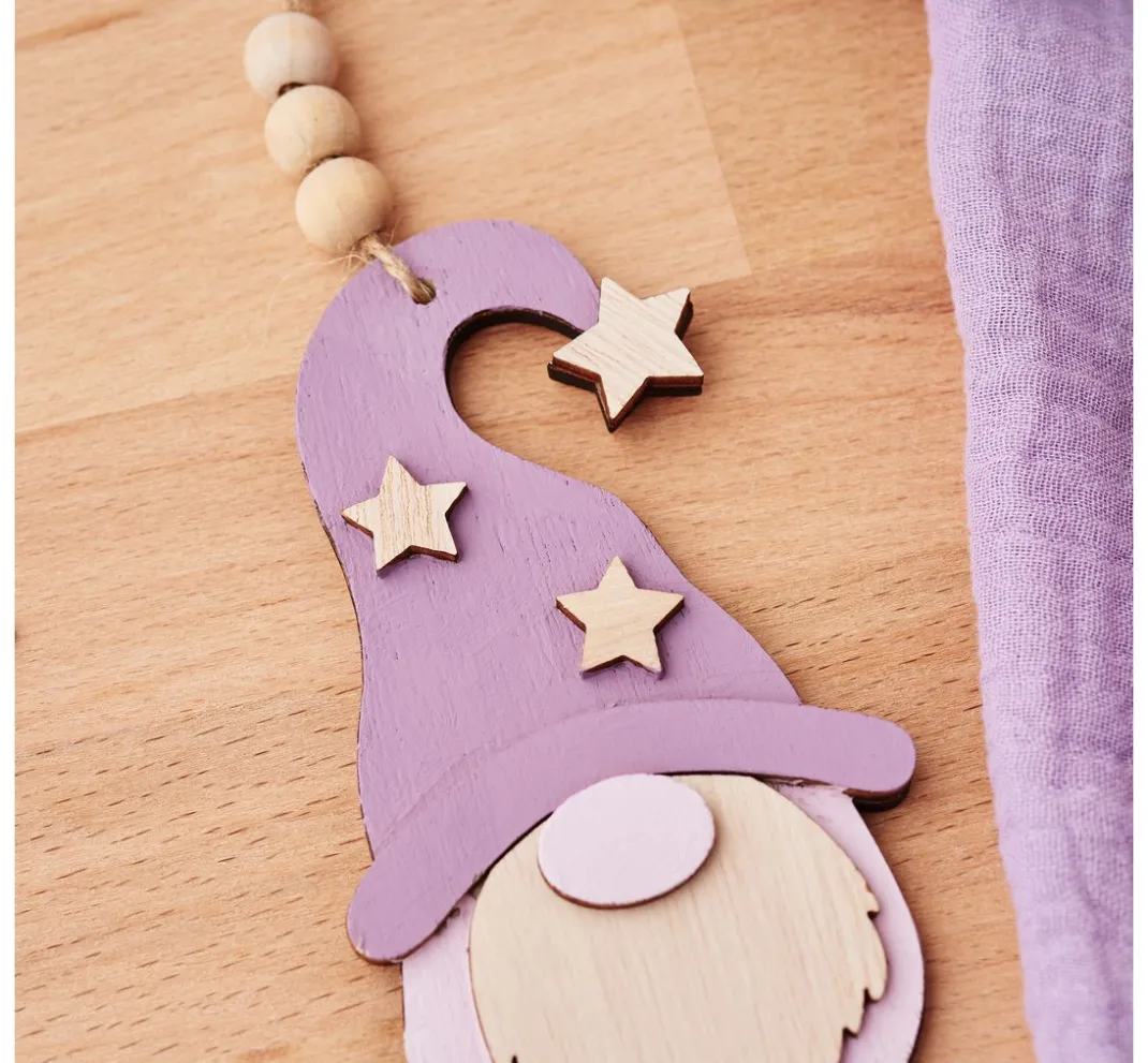 VBS Anhänger|Holz, Mdf & Pappmaché>Holz-Anhänger "Wichtel und Schneemann", 2-er Set