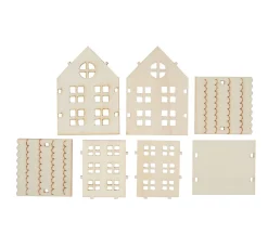VBS Holz, Mdf & Pappmaché>Holzbausatz "Häuschen"