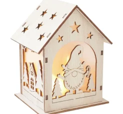 VBS Holz, Mdf & Pappmaché>Holzbausatz "Wichtelhaus", inkl LED
