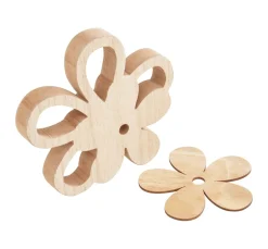 VBS Décopatch|Brandmalerei>Holz-Blume "Duo"