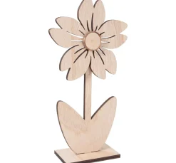 Kinder VBS Holz|Holz, Mdf & Pappmaché>Holz-Blume "Nancy"