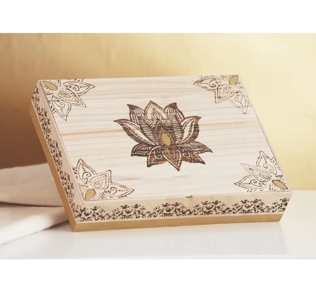 VBS Serviettentechnik|Decoupage>Holzbox mit losem Deckel