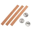 VBS Kerzen Gestalten>Holzdochte mit Halter, 13 cm