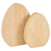 VBS Dekofiguren & -Objekte|Holz, Mdf & Pappmaché>Holz-Eier "Flach"