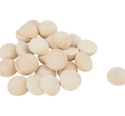 Kinder VBS XXL Holz|Holz, Mdf & Pappmaché>VBS Holz-Halbkugel "Ø 30 mm", 25 Stück