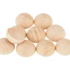 Kinder VBS Holz|Holz, Mdf & Pappmaché>Holz-Halbkugeln ohne Bohrung, 10 Stück