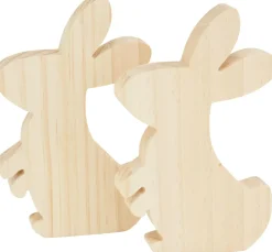 Kinder VBS Holz|Dekofiguren & -Objekte>Holz-Hasen