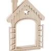 VBS Holz, Mdf & Pappmaché>Holz-Haus mit Fensterläden