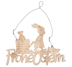 VBS Holz, Mdf & Pappmaché>Holz-Hänger "Frohe Ostern"