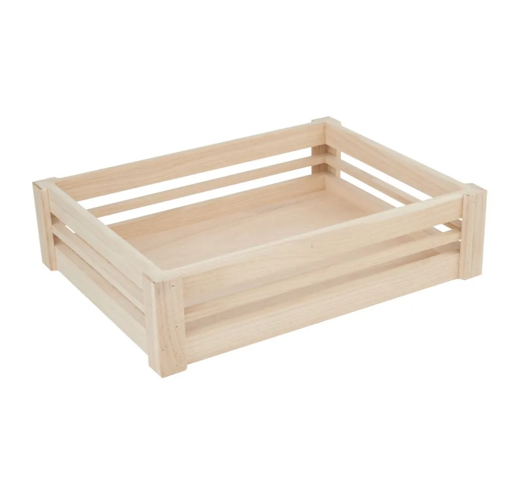 VBS Brandmalerei|Holz, Mdf & Pappmaché>Holzkisten, flach, 3er-Set