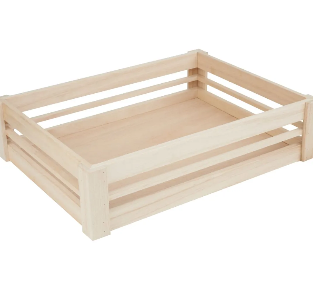 VBS Brandmalerei|Holz, Mdf & Pappmaché>Holzkisten, flach, 3er-Set